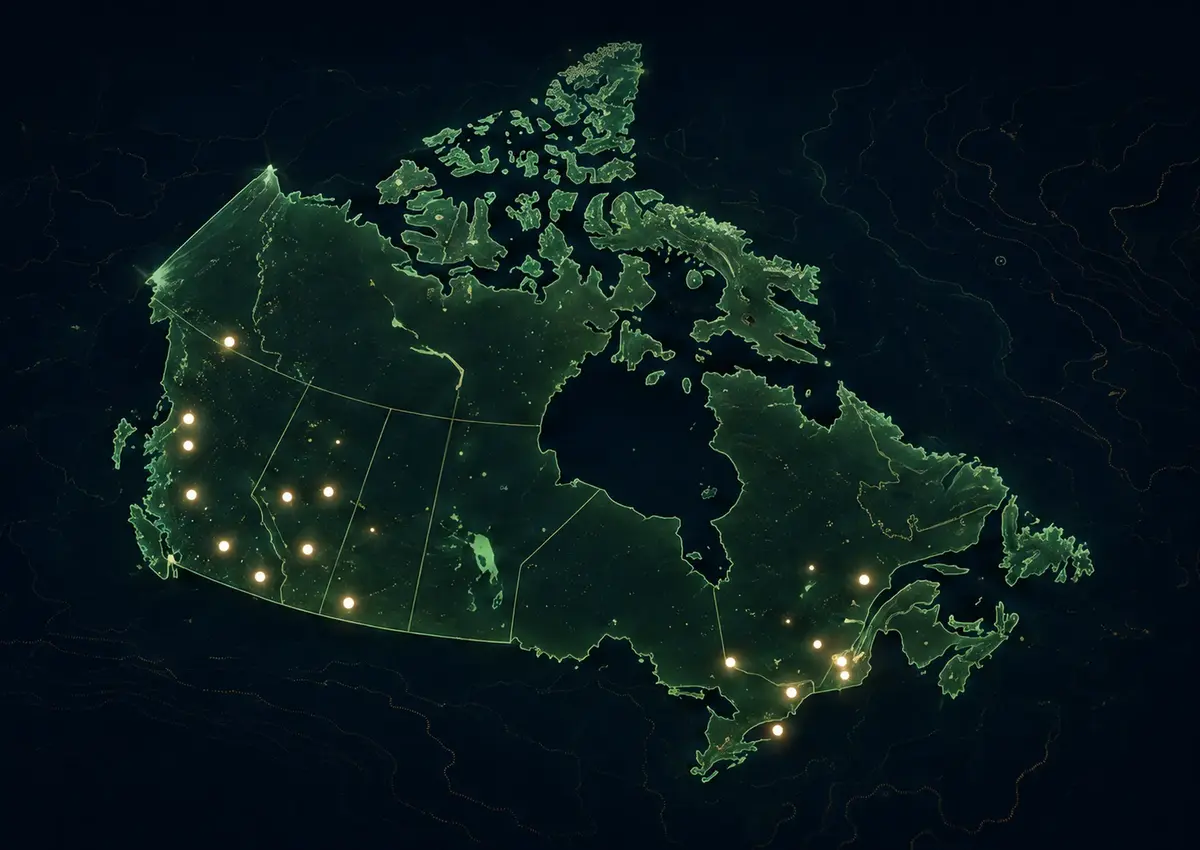 Representative regional activity map from the KarbonKreds website.